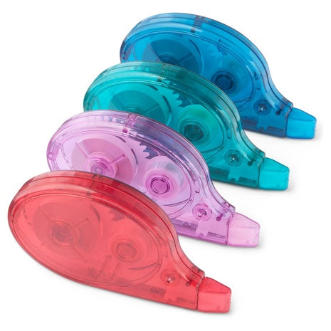 4 Pack Of Amazon Basics White Out Correction Tape Dispensers
