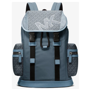 Michael Kors Cooper Signature Logo & Nylon Backpack