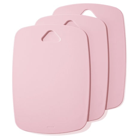 3-Piece Carote Colorful Plastic Cutting Board Set