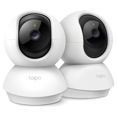 2-Pack TP-Link Tapo 2K Pan & Tilt Wi-Fi Security Camera
