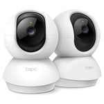 2-Pack TP-Link Tapo 2K Pan & Tilt Wi-Fi Security Camera