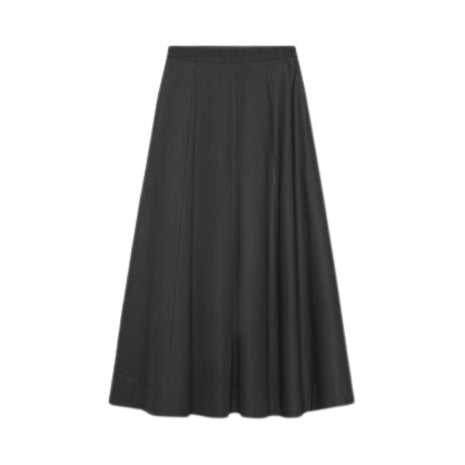 Pleated Midi Skirt