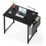 31" Computer Desk with Side Storage Bag