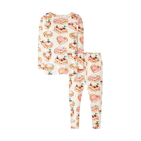 Waffles Pajama Set
