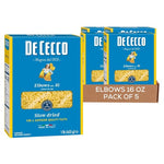 5-Pack De Cecco Elbows No. 81 Pasta (16oz)