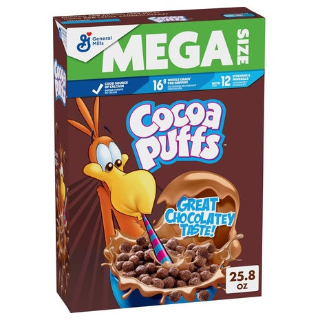 Mega Size Box Cocoa Puffs Cereal