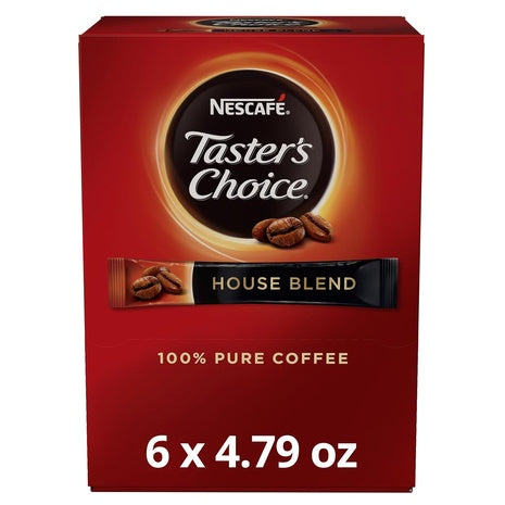 80 Nescafe Taster's Choice House Blend Instant Coffee Packets