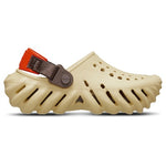 Crocs Big Kids Echo Clogs (Sesame, Sizes 4–6)