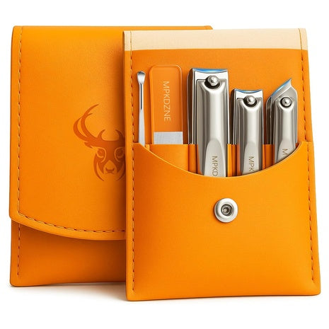 Luxury Manicure Kit With Leather Case
