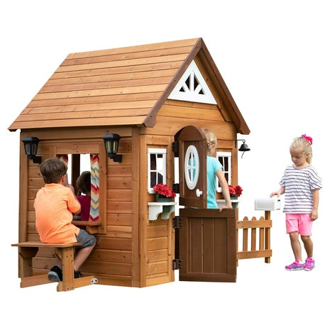 Backyard Discovery Cedar Kids Playhouse