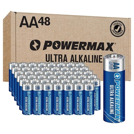 48 Powermax AA Batteries