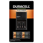 Duracell Ion Speed 1000 Charger with 6 AA & 2 AAA Rechargeable Batteries