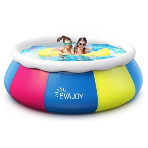 Evajoy 10ft ×30in Above Ground Pool Easy