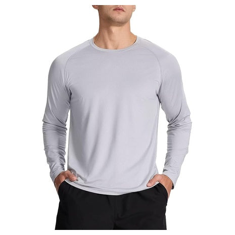 Men’s Long Sleeve UPF 50 Quick Dry Rash Guard Tee