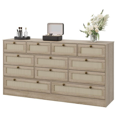 GarveeHome 12 Drawer Wooden Dresser