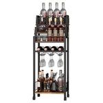 Adjustable Rolling Wine Rack