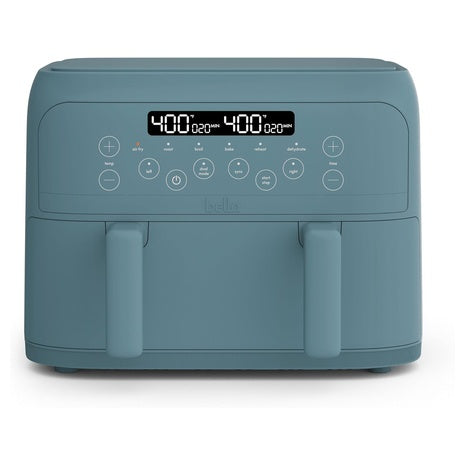 Bella 4-Qt TriZone Air Fryer  with Dual Cooking Zones