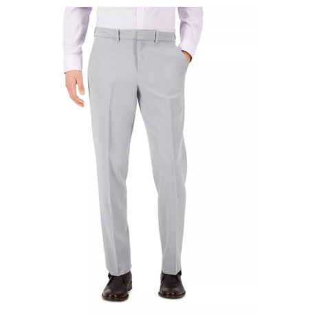 Perry Ellis Portfolio Men's Modern-Fit Stretch Solid Resolution Pants