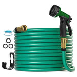 50 Foot Garden Hose with 10 Function Spray Nozzle