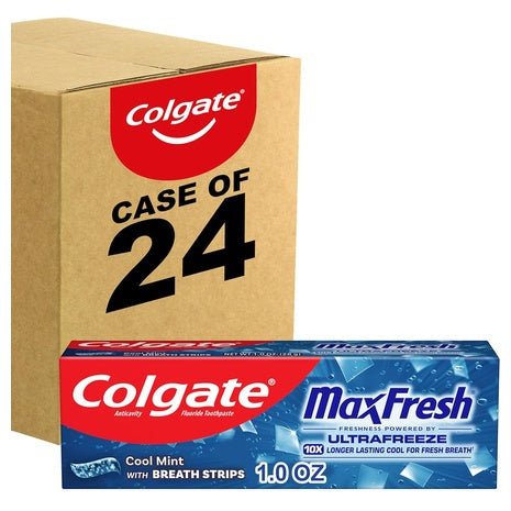 24 Colgate Max Fresh Travel Size Toothpastes