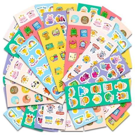 400 Kids Motivational Stickers