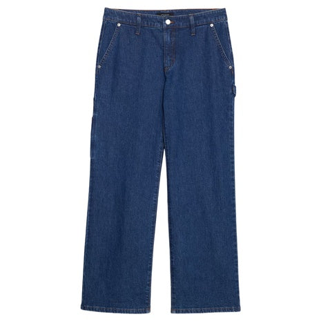 Women's Straight Mid-Rise Carpenter Jeans