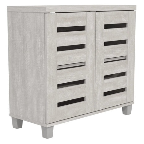 Steelside Lismore 12-Pair Shoe Storage Cabinet