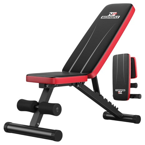 Nicepeople Adjustable Weight Bench W/ 8 Backrests (660lbs Capacity)