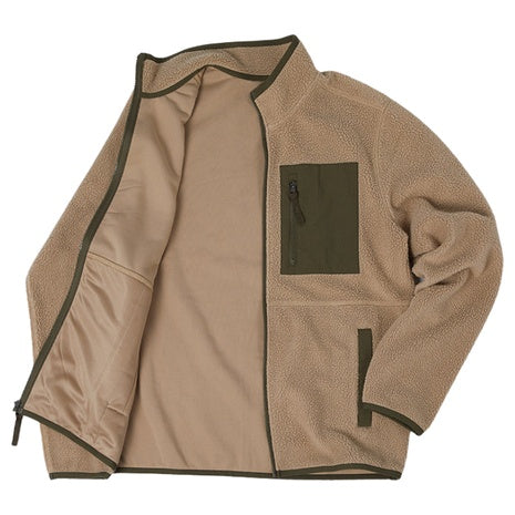 Men's Outdoor Sherpa Full Zip Jacket