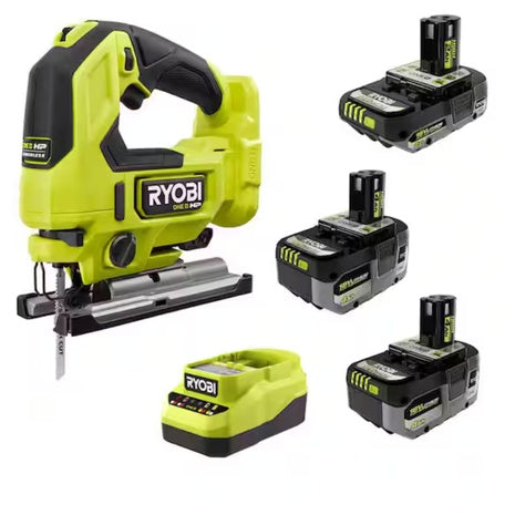 RYOBI ONE+ HP 18V Brushless Cordless Jig Saw Kit