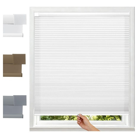 No Drill Cordless Cellular Shades Thermal Insulated Blinds