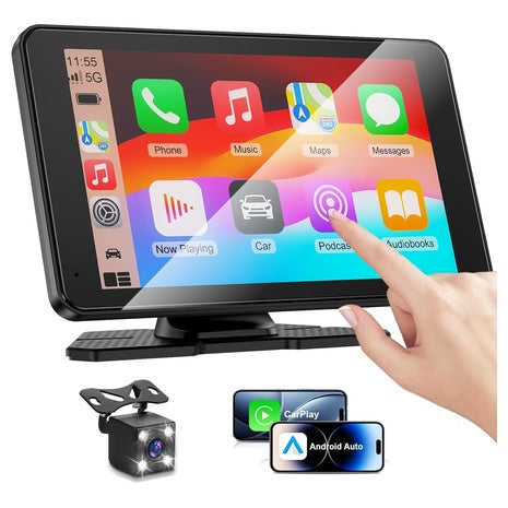 7” CarPlay Screen with Camera, Bluetooth & GPS