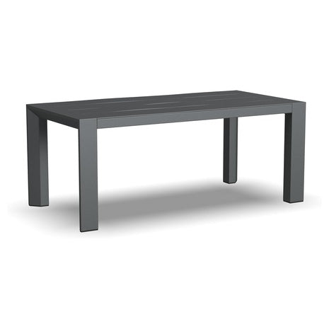 40" Outdoor Aluminum Coffee Table