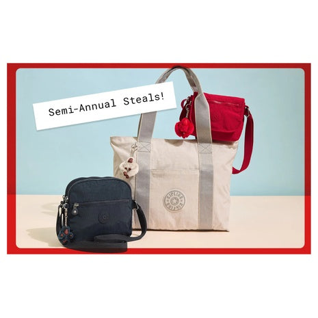 Up To 70% Off On Semi-Annual Sale + Extra 15% Off At Kipling