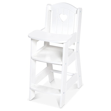 High Chair Pretend Play Baby Doll Accessories