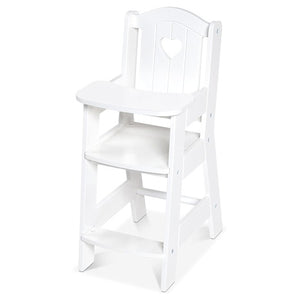 High Chair Pretend Play Baby Doll Accessories