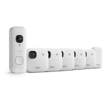 5 Blink Outdoor 2K+ Cameras + Doorbell 2K+ with Sync Module Core