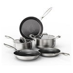 11-Piece Stainless Steel Non-Stick Cookware Set