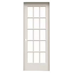 30"x 80" Right Handed Clear Glass 15 Lite Interior Door