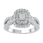 1 Ct Lab-Grown Diamond Composite Engagement Ring