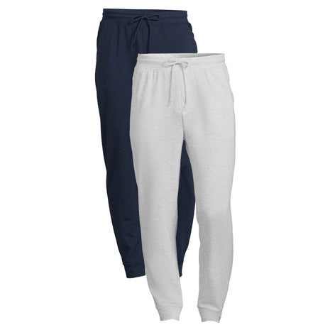2-Pack Athletic Works Men's Knit Jogger Pants