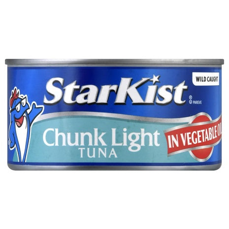 6 Cans of StarKist Chunk Light Tuna in Vegetable Oil (12 Oz)