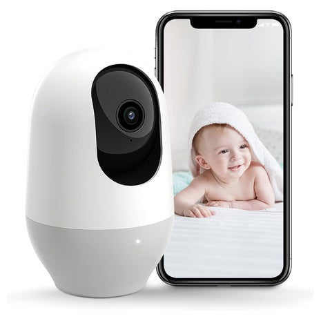 Nooie 2K 360° WiFi Baby Monitor & Indoor Camera