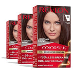 3-Pack Revlon ColorSilk With Bond Repair Complex