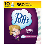 10 Cube Boxes Puffs Ultra Soft Tissues