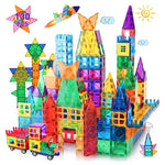 130-Piece Magnetic Tiles Building Blocks