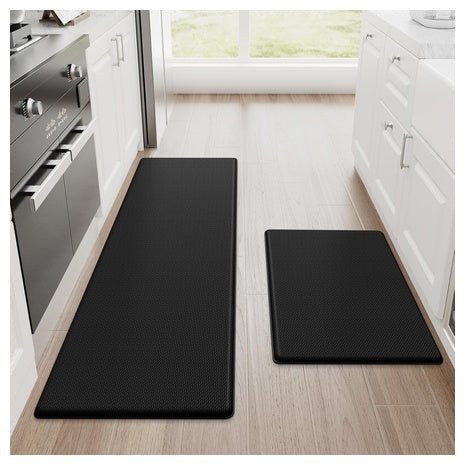 2-Piece Cushioned Anti-Fatigue Kitchen Mats