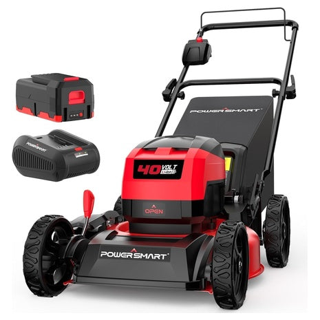 PowerSmart 17" 40V, 3-in-1 Brushless Push Lawn Mower
