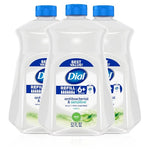 3 Bottles Dial Antibacterial Liquid Hand Soap Refill Aloe Scent 52oz