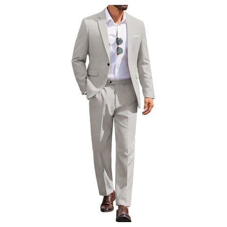 2-Piece Coofandy Men's Casual Suits Set